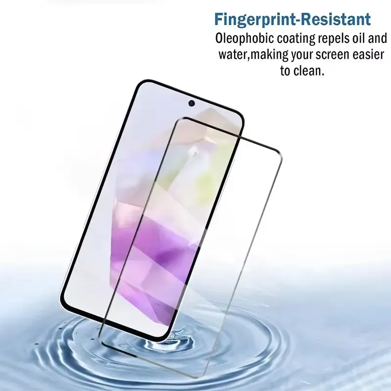 Protetor de tela temperado de vidro 2,5D de 0,33 mm para telefones celulares